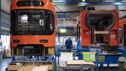 Montage bei Stadler Rail: Der Zughersteller hat viele Konkurrenten.