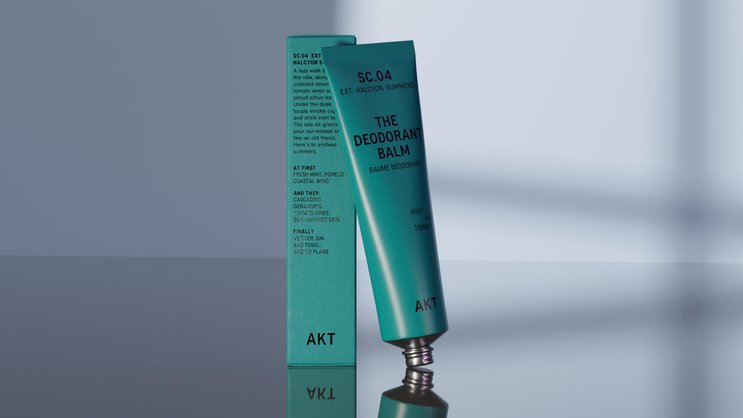 AKT LONDON The Deodorant Balm Sc. 04 mit Minze, Pomelo und Tomate, 50 ml, ca. Fr. 23.–.