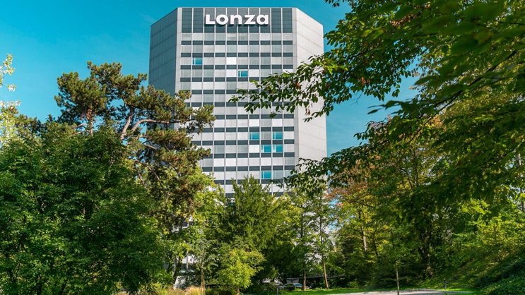 Lonza-Hochhaus in Basel.