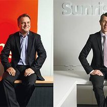 Der Schwede Johan Andsjö (l.) und der gebürtige Slowene Libor Voncina.