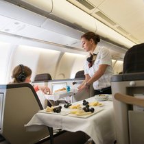 Business Class Flugzeug