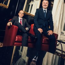 Das Sieger-Duo der Bank von Roll: Michael Schnetzer (links), Head of Asset Management, und Paolo Zatta, Senior Relationship Manager.