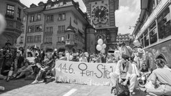 «Wenn Frau will, steht alles still»: Unter diesem Motto streikten am 14. Juni 1991 hunderttausende Schweizerinnen.