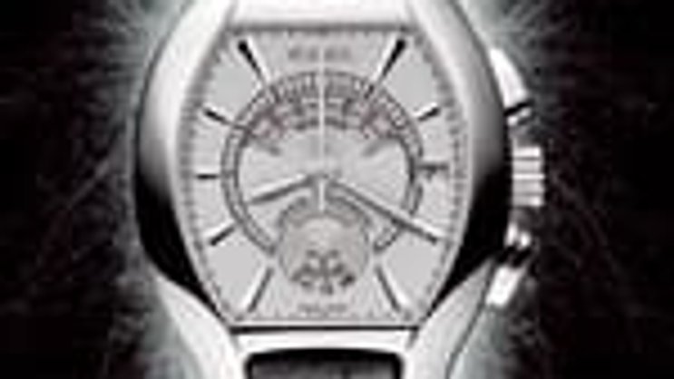 Ebelissimo, innovativer Chronograf in Platin.