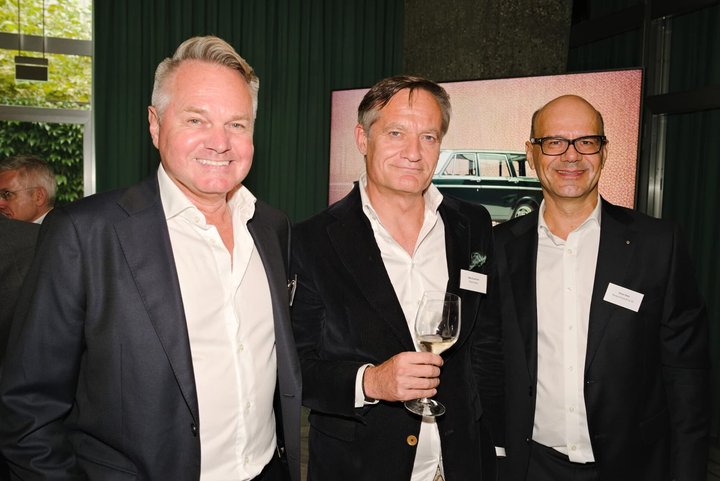 Daniel Spirig, Scalerise AG; Reto Giudicetti, RGSK GmbH; Simon Roth, Banque Pictet & Cie SA.