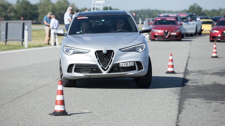 Fahrtraining in Balocco