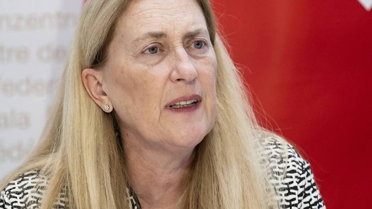 Die Chefunterhändlerin der Schweiz im Zollstreit mit den USA, Helene Budliger. Sie ist Staatssekretärin für Wirtschaft.