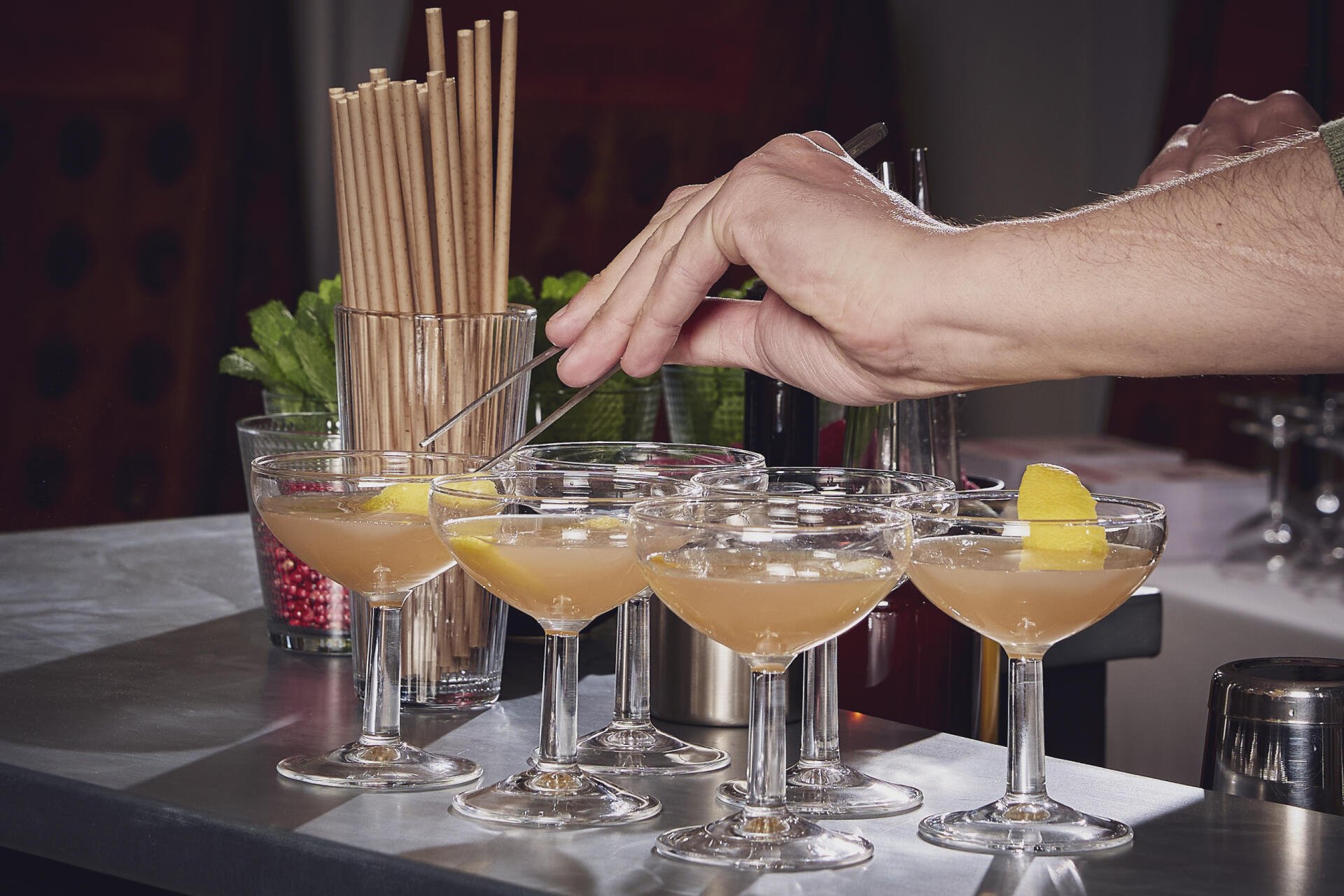 Für Bars ist der Ratafia interessant: Pur oder gemixt.