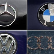 Ramponiert: Deutsche Autohersteller stehen in der Kritik.   Keystone