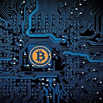 Illustration der Digitalwährung Bitcoin.