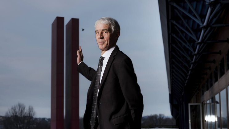 Herr über die EPFL: Martin Vetterli auf dem Campus der Eidgenössischen Technischen Hochschule in Lausanne.