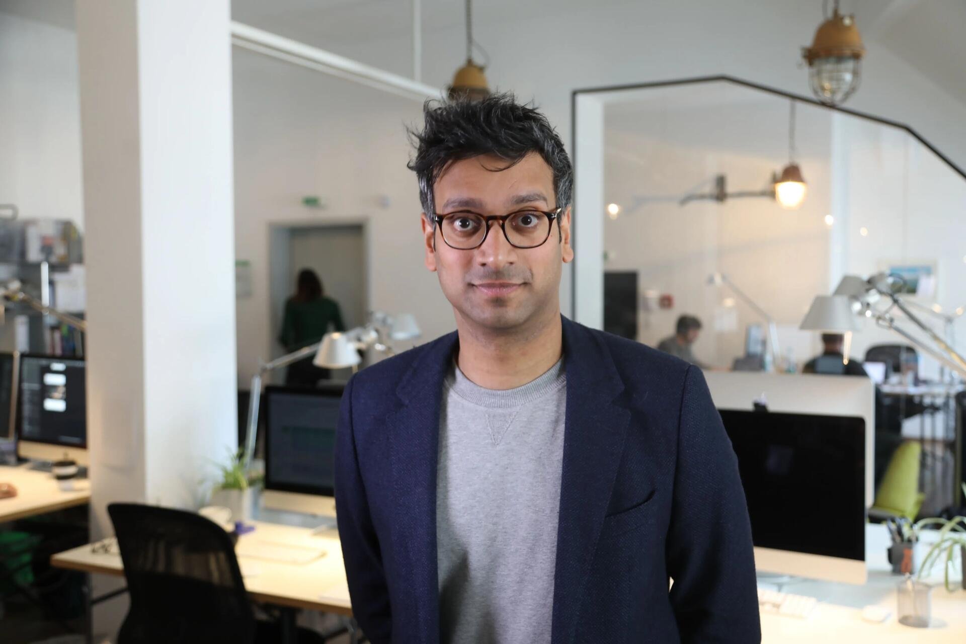 Manoj Harasgama will Gasturbinen mit Wasserstoff betreiben.