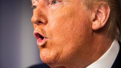 Aufgedeckt: Laut US-Medien verwendete Donald Trump den orangefarbenen Abdeckstift der Schweizer Firma.
