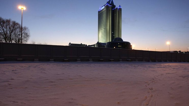 Hier laufen die Fäden zusammen: Gazprom-Zentrale in Moskau. Keystone
