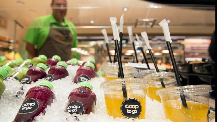 Coop to go: Bis 2020 soll es in der Schweiz 50 neue Coop Fast-Food-Shops geben.Keystone
