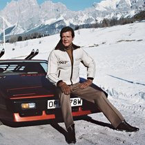 Der letztes Jahr verstorbene James-Bond-Darsteller Roger Moore: Er liebte Crans-Montana.