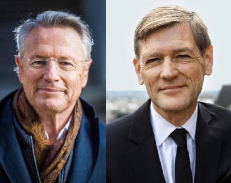 ABWARTEN Kein gutes Timing für IPOs finden Björn Rosengren (ABB, l.) und Flemming Ørnskov (Galderma).