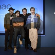 Giorgio Zinetti, Fabrice Gürmann, Daniel Gasteiger und Robert Dahmen (v.l.) verschaffen den Ärzten mehr Zeit für deren Kernaufgabe.