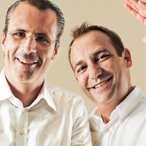 Philippe Gaydoul (links) und Thomas Matter: In der Mitte des Lebens noch einmal richtig durchstarten.