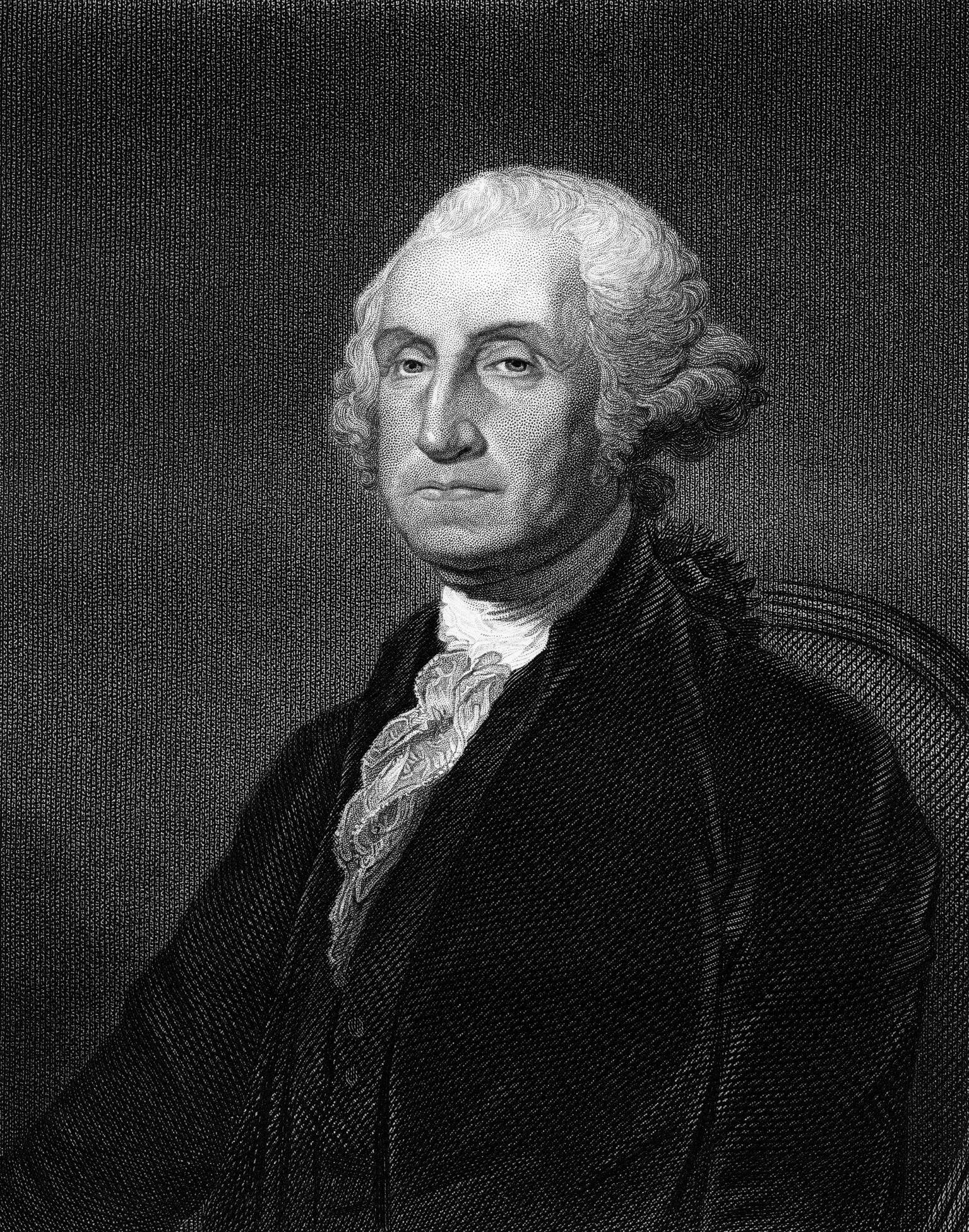 George Washington war der erste US-Präsident.