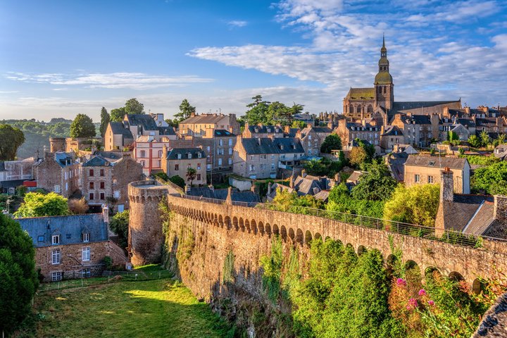 Mittelalterliches Flair in Dinan.