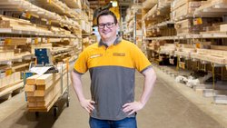 Reto Kaspar, Marketingleiter von Hornbach Schweiz, ist seit über zehn Jahren im Unternehmen.