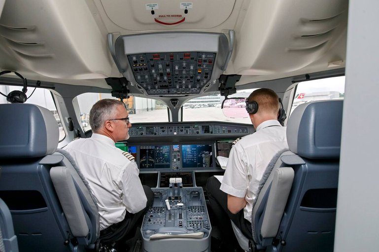 Swiss Cockpit Pilot