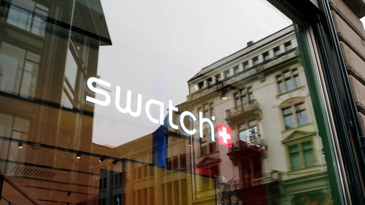 Swatch-Verkaufsgeschäft an der Zürcher Bahnhofstrasse.