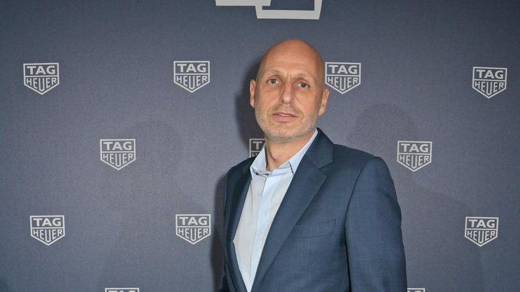 Stéphane Bianchi, Chef der LVMH-Uhrendivison, veranstaltet eine LVMH-Uhrenmesse in Dubai.