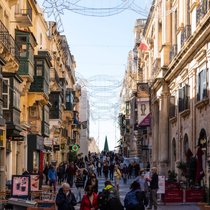 Valletta, die Hauptstadt von Malta, einem kryptofreundlichen Land.
