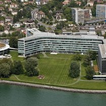 Hauptsitz: Nestlé ist am Genfersee zu Hause. (Bild: Keystone)