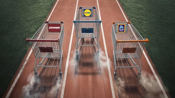 Aldi Suisse, Denner, Lidl Schweiz: Der Wettlauf der drei Schweizer Discounter ist in vollem Gange.