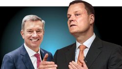 Stresstest: CEO Peter Feld (r.) und Präsident Patrick De Maeseneire kämpfen bei Barry Callebaut mit dem stark anziehenden Kakaopreis.