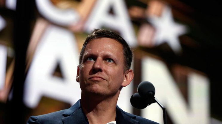 Peter Thiel: Der Milliardär gründete mit Elon Musk den Bezahldienst Paypal. Keystone