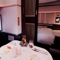 Viel Luxus über den Wolken: Die First Grand Suite von Swiss.