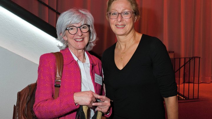 Dominique Bausback, Swisscom;Jeannine Pilloud, SBB & VR Salt
