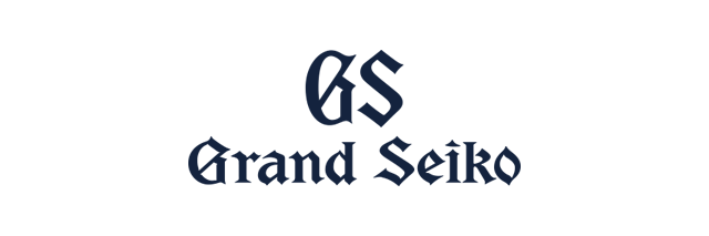 Logo Grand Seiko transparent blau