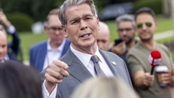 US-Finanzminister Scott Bessent handelte früher für Investmentgesellschaften an den Finanzmärkten. Zurzeit tut er dies für die Trump-Regierung.