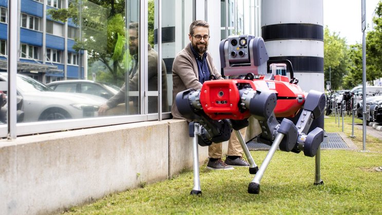 Das Start-up Anybotics, im Bild Co-Founder und CEO Péter Fankhauser, bekam 60 Millionen Dollar für seine US-Expansion.
