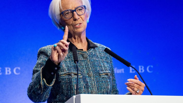 EZB-Präsidentin Christine Lagarde hat eine weitere Zinspause beschlossen.