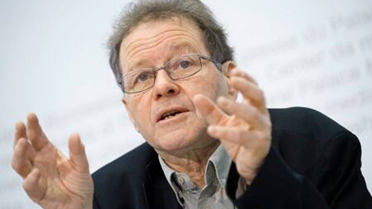 Noch fehlen 10'000 Unterschriften: Heiner Studer, Koordinator der Initiative.
