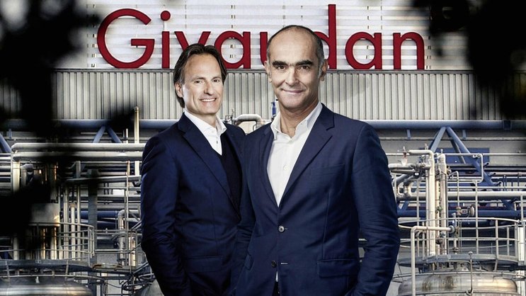 Grosse Fussstapfen: Im März übernimmt Christian Stammkoetter (l.) von Gilles Andrier den CEO-Posten bei Givaudan.