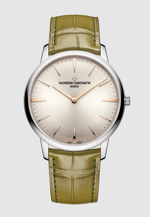 Weissgolden und very understated: Vacheron Constantin Patrimony. 24’200 Fr.