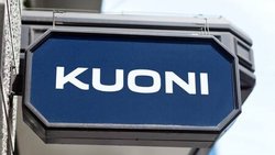 Das Kuoni-Logo ist künftig an weniger Standorten zu sehen. (Bild: Keystone)