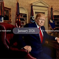 US-Präsident Donald Trump inszeniert sich zum baldigen Start von TrumpRx.gov als Grandpa der Nation.