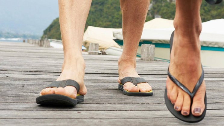 Flip-Flops gehören eindeutig zu den Don'ts.