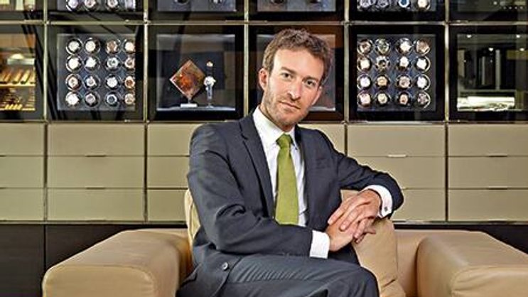 «Hinter mir lagern Preziosen für einen zweistelligen Millionenbetrag»: Joachim Ziegler, CEO Les Ambassadeurs.