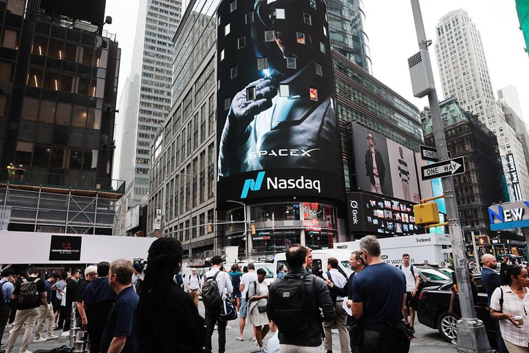 SpaceX Listed On Nasdaq Exchange