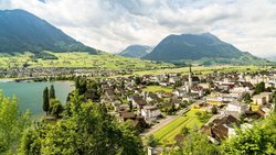 Blick auf die Ennetbürgen in Nidwalden.