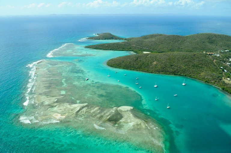 Culebra in Puerto Rico ist für Wassersportler ideal.